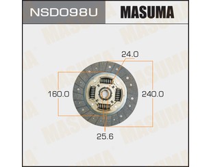 Диск сцепления 240 для Nissan Maxima (A33) 2000-2005 новый
