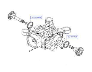 Сальник дифференциала для Seat Altea 2004-2015 новый