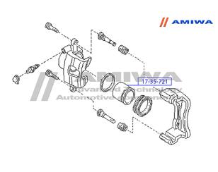 Поршень суппорта для Nissan Primera W10 1990-1998 новый