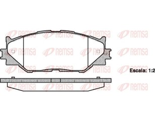 Колодки тормозные передние к-кт для Lexus IS 250/350 2005-2013 новый