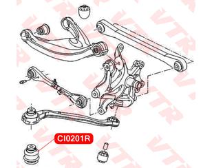 Сайлентблок заднего прод. рычага передн. для Citroen C6 2006-2012 новый