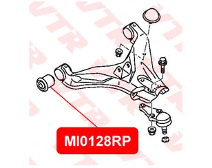 Сайлентблок нижнего рычага для Mitsubishi Pajero/Montero Sport (KH) 2008-2015 новый