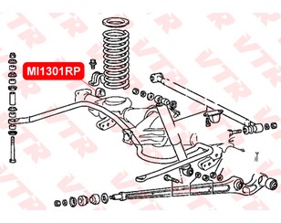 Втулка (сайлентблок) заднего стабилизатора для Mitsubishi Pajero/Montero II (V1, V2, V3, V4) 1991-1996 новый