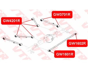 Сайлентблок тяги для Great Wall Hover 2005-2010 новый