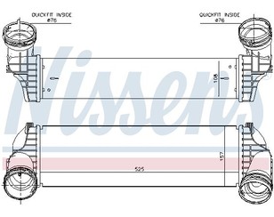 Интеркулер для BMW X5 E70 2007-2013 новый