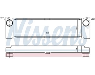 Интеркулер для Mercedes Benz Vito/Viano-(639) 2003-2014 новый