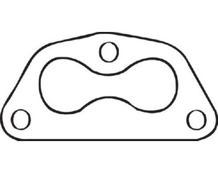 Прокладка приемной трубы глушителя для Mazda MX-5 II (NB) 1998-2005 новый