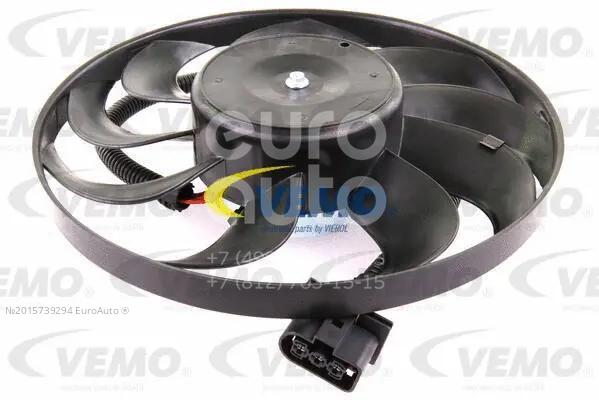 VEMO V15-01-1834-1 Ventola Di Raffreddamento Motore Elettrica 12V 290mm Per VW Golf, Polo, Seat Ibiza, Audi A3