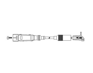 Провод высокого напряжения для VW Golf III/Vento 1991-1997 новый