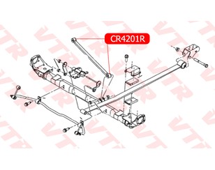 Сайлентблок задней поперечной тяги для Chrysler Voyager/Caravan 1996-2001 новый