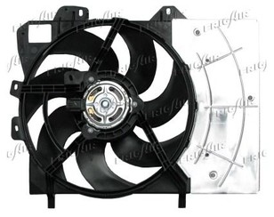 Вентилятор радиатора для Citroen C-Elysee 2012> новый