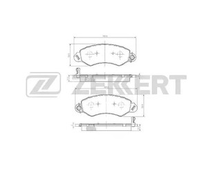 Колодки тормозные передние к-кт для LDV Maxus 2005-2009 новый