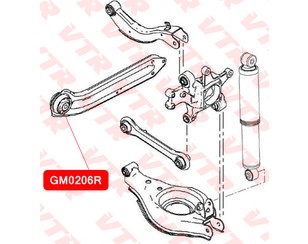 Сайлентблок заднего прод. рычага передн. для Chevrolet Captiva (C100) 2006-2010 новый