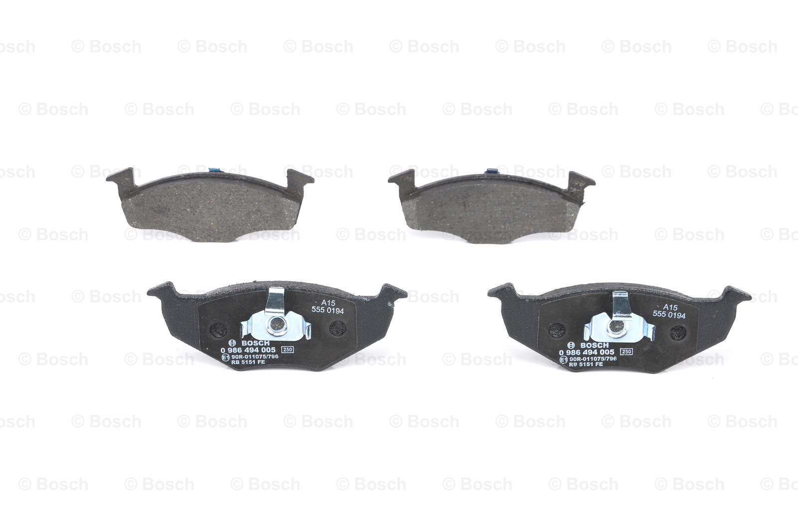 BOSCH Тормозные колодки передние