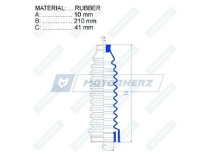 Пыльник тяги с г/у 10 для Seat Ibiza III 1999-2002 новый