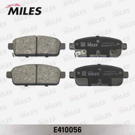 MILES Колодки тормозные (Новая смесь) задние (CHEVROLET CRUZE (J30_), ORLANDO, OPEL ASTRA J , MOKKA)