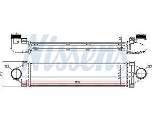 Интеркулер для Land Rover Freelander 2 2007-2014 новый