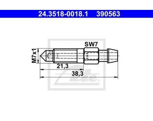 Штуцер прокачки тормозов для Audi A8 [4D] 1999-2002 новый