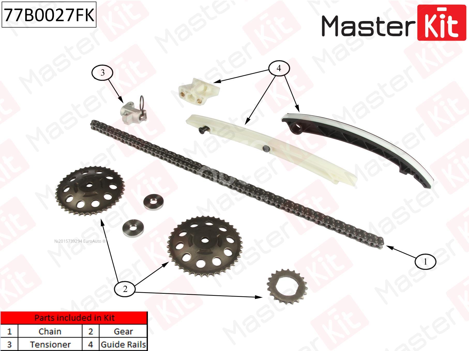 77B0027FK Master Kit Цепь ГРМ к-кт от производителя по спец цене купить в  Туле