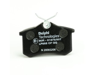 Колодки тормозные задние дисковые к-кт для Skoda Octavia (A4 1U-) 2000-2011 новый