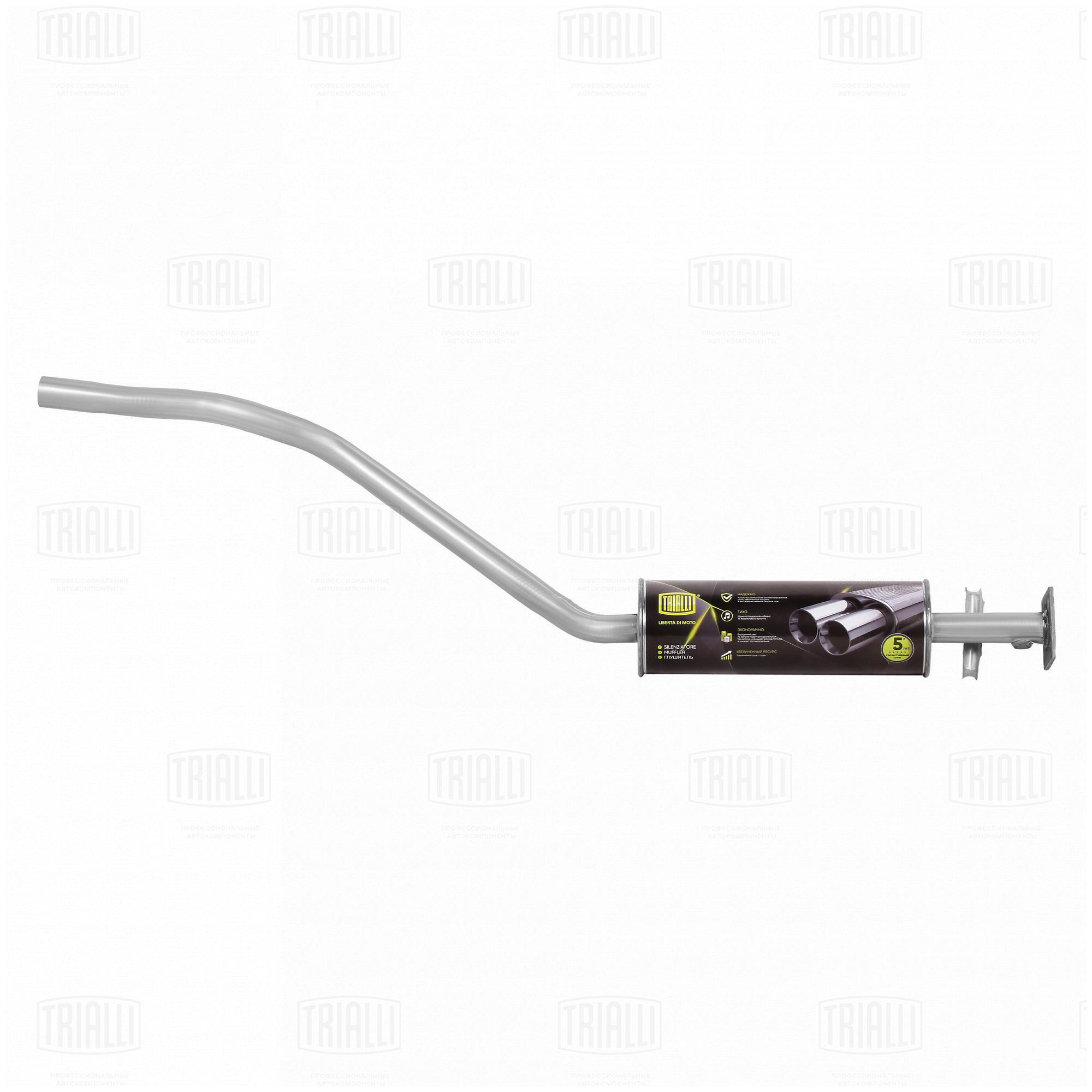 EAM0503 Trialli Глушитель средняя часть от производителя по спец цене ...