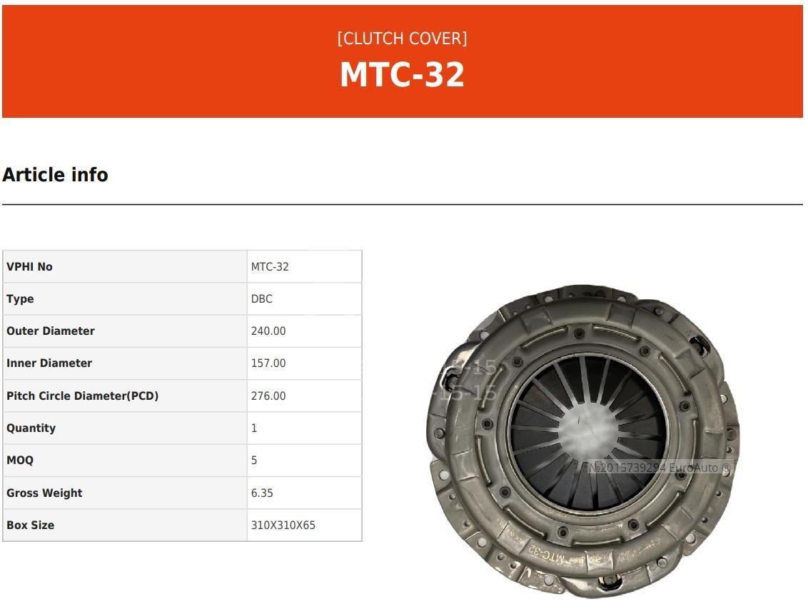 MTC-32 Valeo PHC Корзина сцепления от производителя по спец цене купить в  Новосибирске