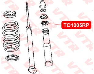 Опора заднего амортизатора для Toyota Yaris 2005-2011 новый