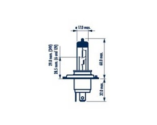 Лампа 12 для Toyota Starlet P7 1984-1989 новый