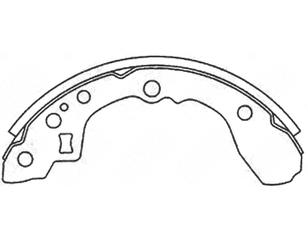 Колодки барабанные к-кт для Kia Sephia/Shuma 1996-2001 новый