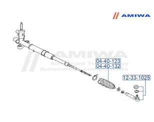 Пыльник рулевой рейки для Subaru Impreza (G12) 2007-2012 новый