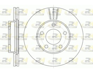 Диск тормозной передний вентилируемый для Mazda Mazda 3 (BL) 2009-2013 новый