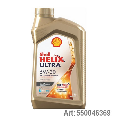 Масло SHELL HELIX ULTRA ECT C3 5W30 1Л, 550046369 купить в ЕвроАвто