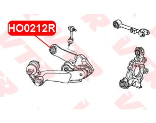 Сайлентблок заднего продольного рычага для Honda FR-V 2005-2010 новый