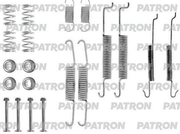 Установочный к-кт задних колодок