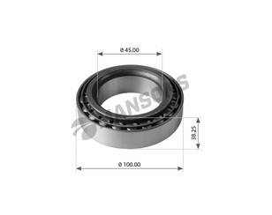 Подшипник ступицы для DAF 75 1992-1998 новый