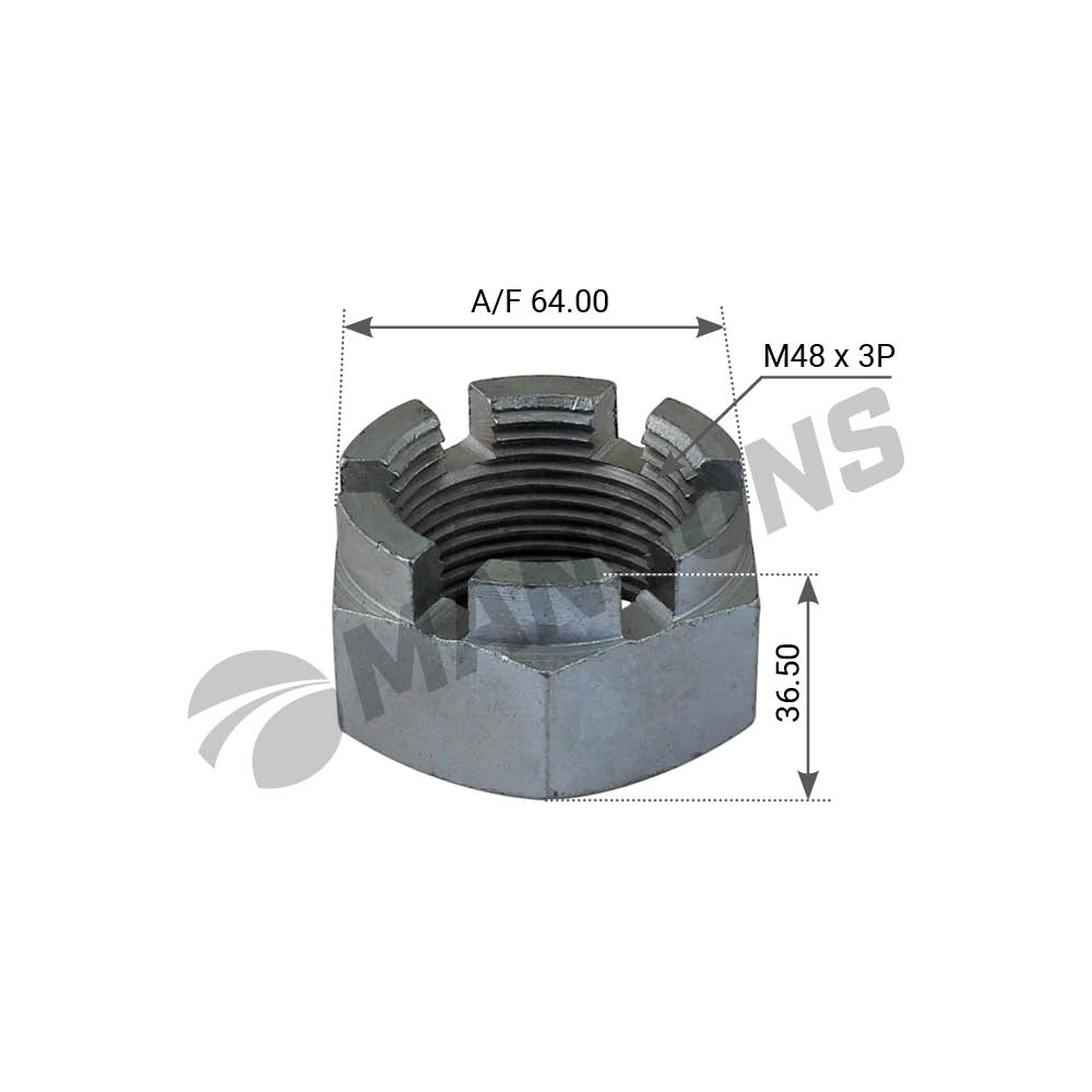 300.304.3 Mansons Гайка от производителя по спец цене купить в Новосибирске