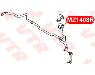Втулка (сайлентблок) переднего стабилизатора для Mazda CX 7 2007-2012 новый
