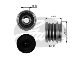 Шкив генератора для VW Passat [B3] 1988-1993 новый