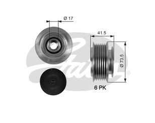 Шкив генератора для VW LT II 1996-2006 новый