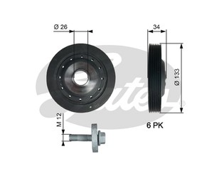 Шкив коленвала для Renault Laguna III 2008-2015 новый