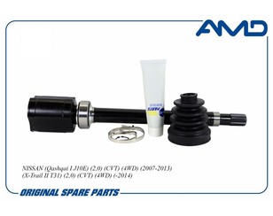 Nissan Ashqai II 2.0 4WD внутренний левый ШРУС