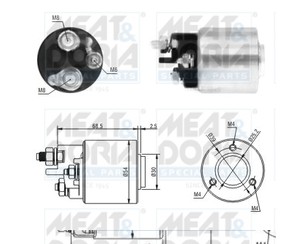 Реле втягивающее для Mercedes Benz W126 1979-1991 новый