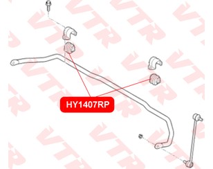 Втулка (сайлентблок) переднего стабилизатора для Kia RIO 2017> новый