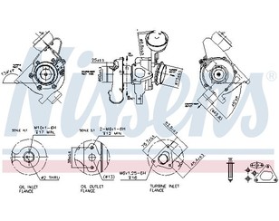 Турбокомпрессор (турбина) для Mercedes Benz Vito/Viano-(639) 2003-2014 новый