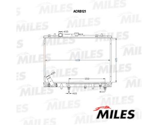 Радиатор основной для Mitsubishi Pajero/Montero Sport (K9) 1997-2008 новый