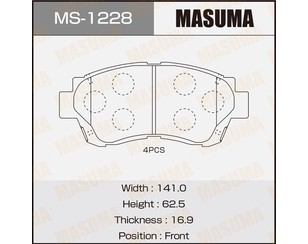 Колодки тормозные передние к-кт для Lexus LS 400 (UCF10) 1989-1994 новый