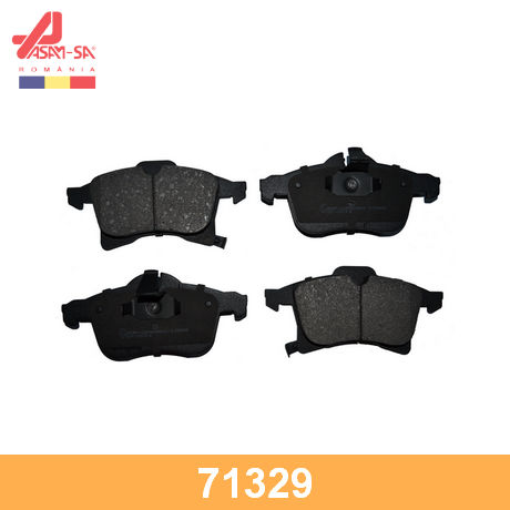 71329 Asam Колодки тормозные передние к-кт от производителя по спец ...