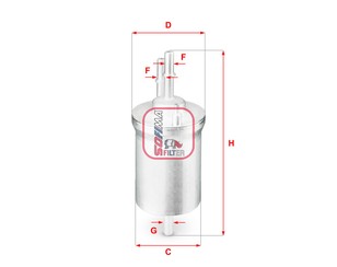 Фильтр топливный для Skoda Yeti 2009-2018 новый