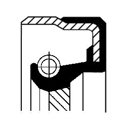 Сальник хвостовика КПП