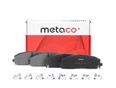 Колодки тормозные передние к-кт Metaco 3000-467